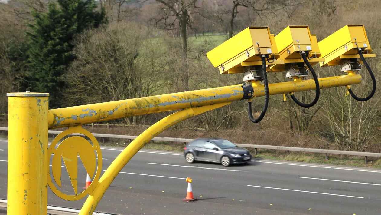 Average speed camera